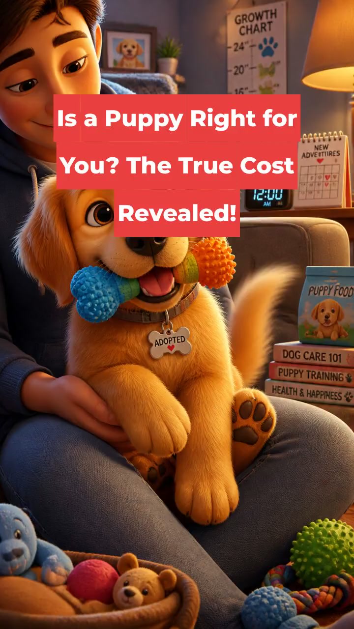 Is a Puppy Right for You? The True Cost Revealed!