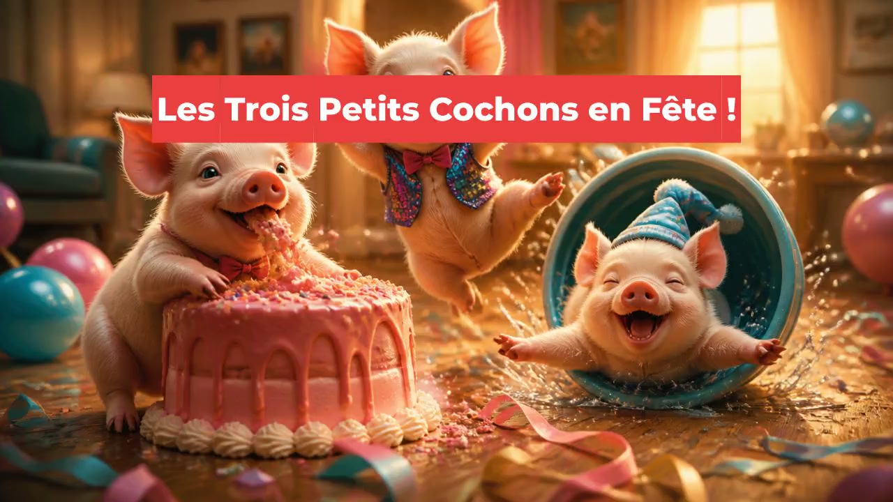 Les Trois Petits Cochons en Fête !