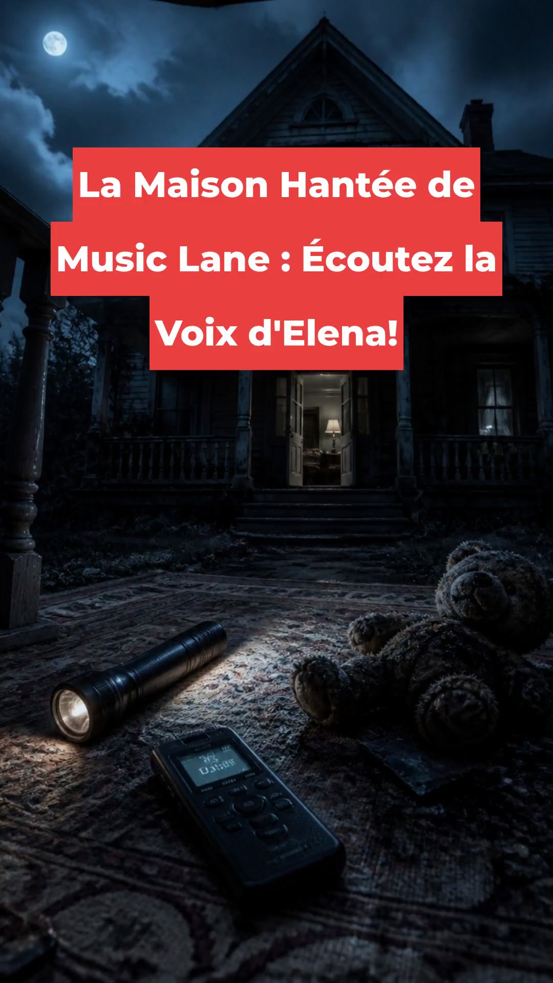 La Maison Hantée de Music Lane : Écoutez la Voix d'Elena!