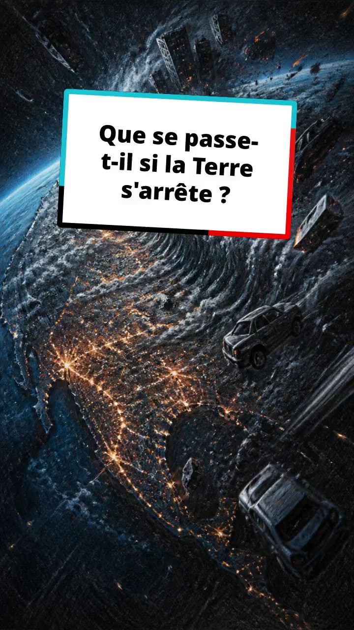 Que se passe-t-il si la Terre s'arrête ?