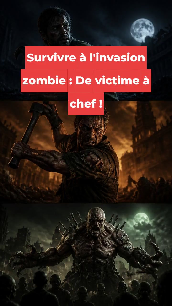 Survivre à l'invasion zombie : De victime à chef !