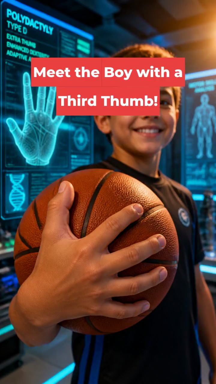 Meet the Boy with a Third Thumb!
