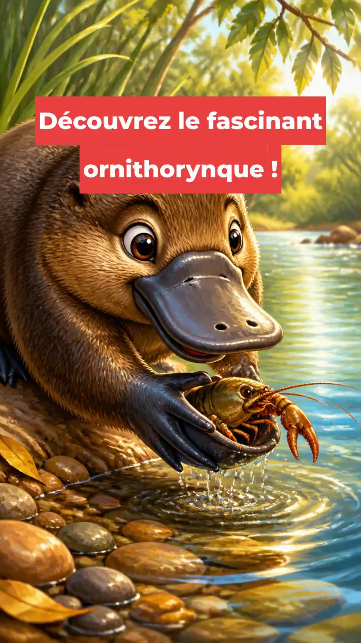 Découvrez le fascinant ornithorynque !