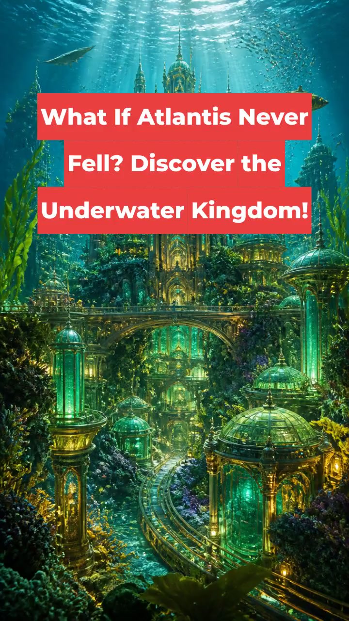 What If Atlantis Never Fell? Discover the Underwater Kingdom!