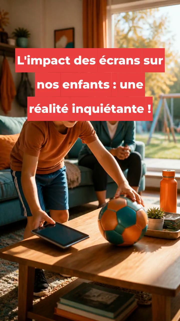 L'impact des écrans sur nos enfants : une réalité inquiétante !