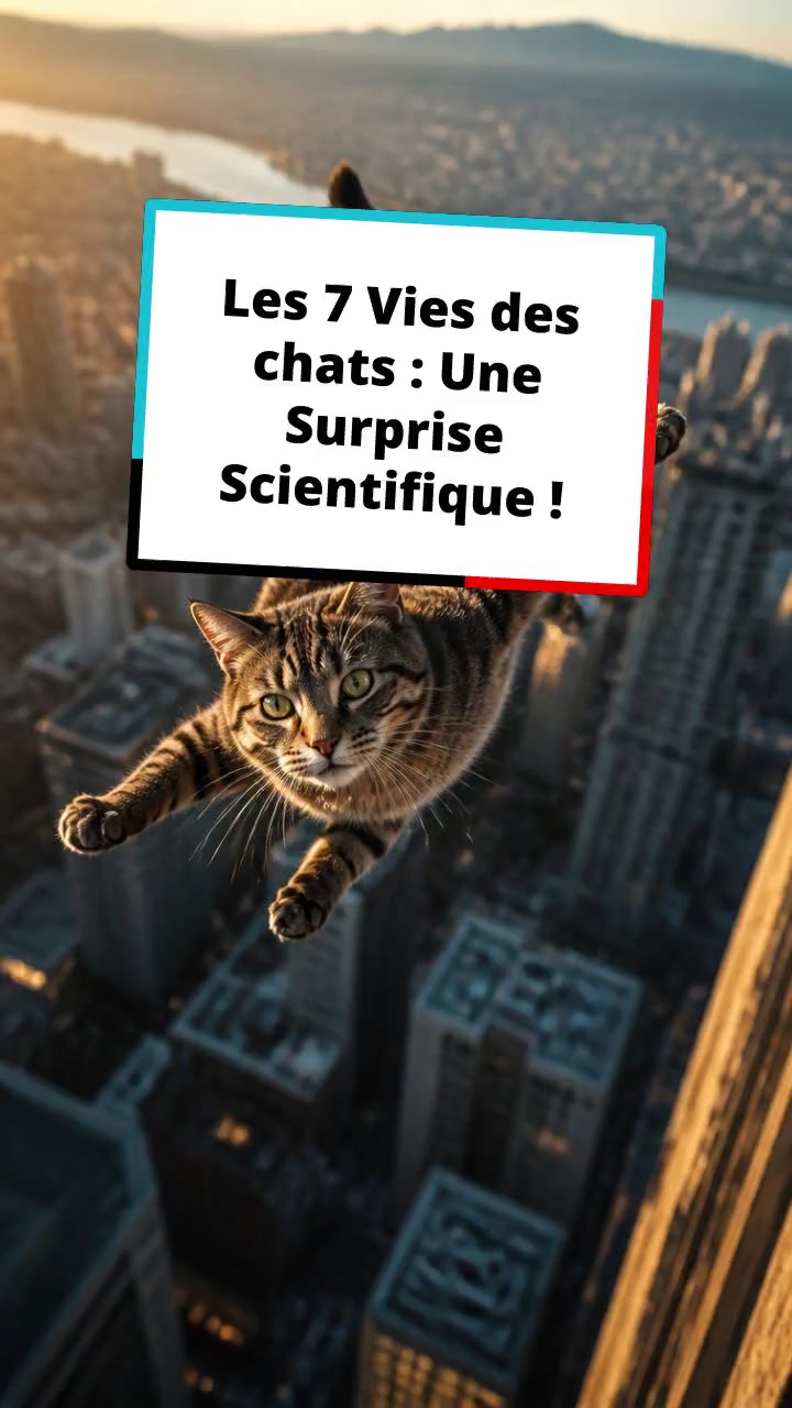Les Chats et leurs 7 Vies : Une Surprise Scientifique !