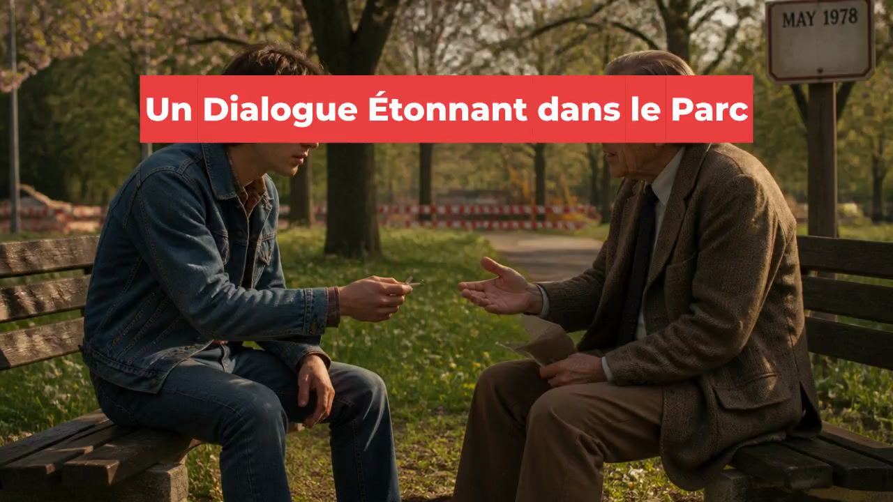 Un Dialogue Étonnant dans le Parc