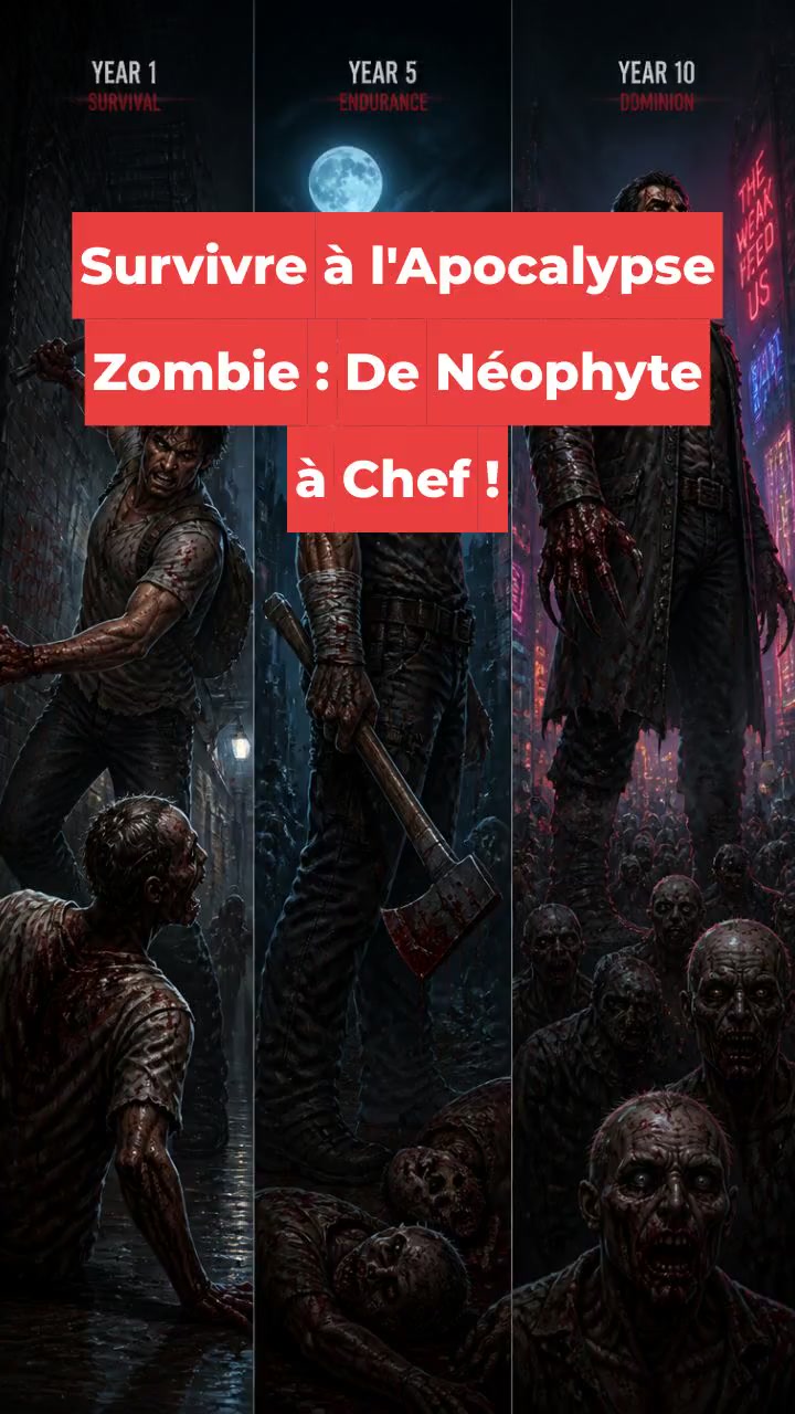 Survivre à l'Apocalypse Zombie : De Néophyte à Chef !