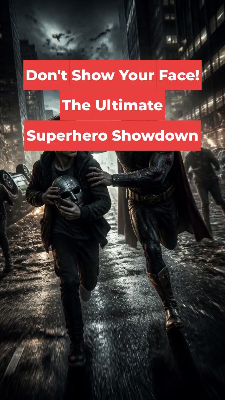 Don't Show Your Face! The Ultimate Superhero Showdown