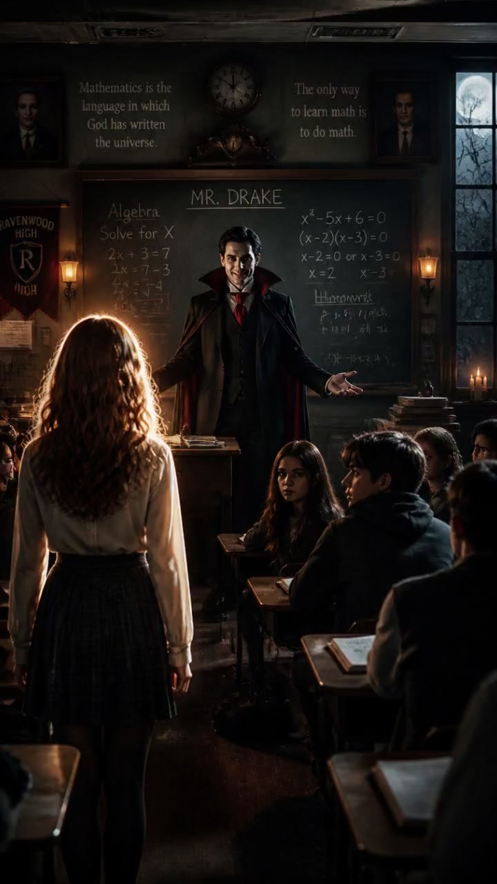 When a Vampire Teacher Meets His Match!