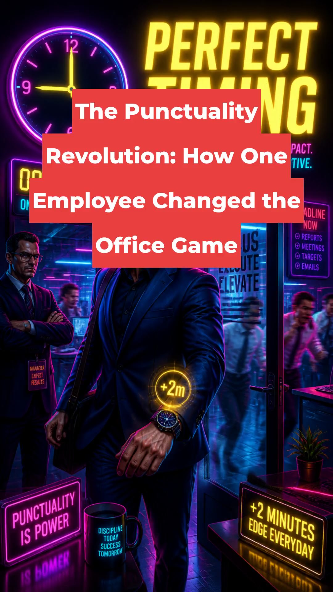 The Punctuality Revolution: How One Employee Changed the Office Game