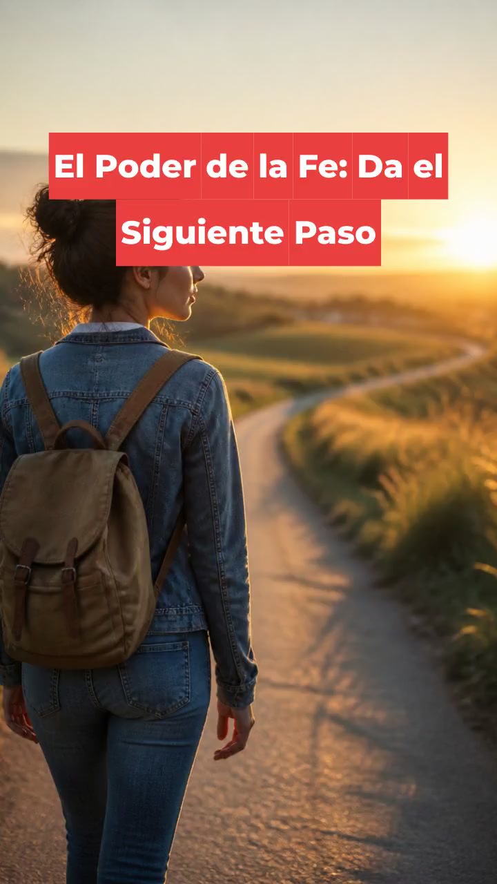 El Poder de la Fe: Da el Siguiente Paso
