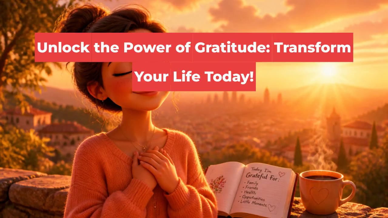 Unlock the Power of Gratitude: Transform Your Life Today!