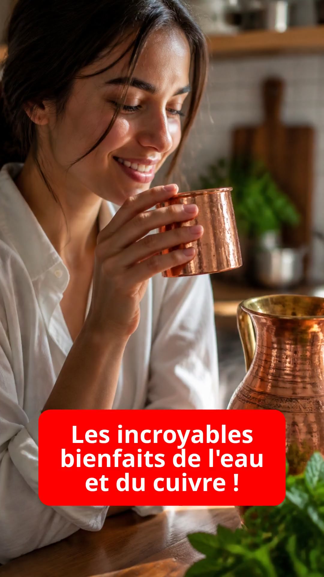 Les incroyables bienfaits de l'eau en cuivre !