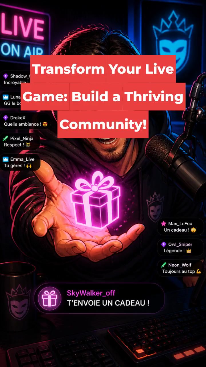 Transform Your Live Game: Build a Thriving Community!