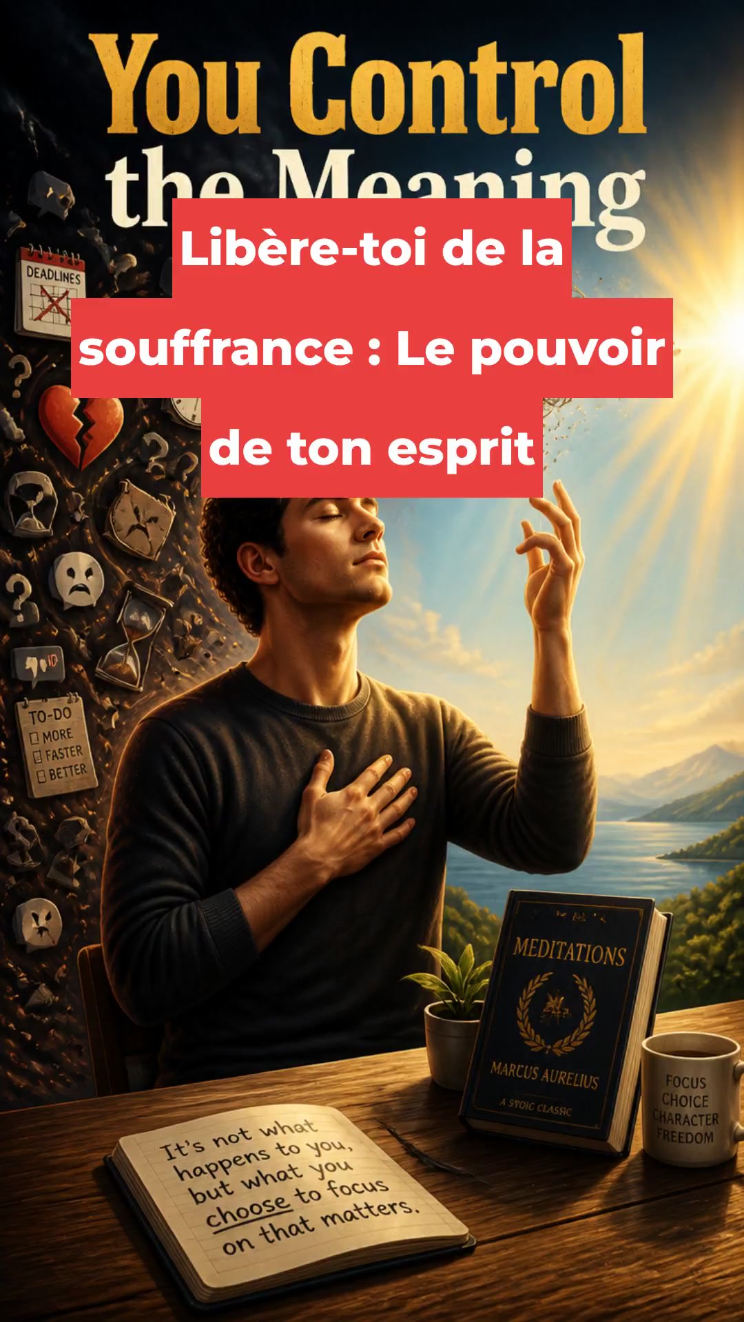 Libère-toi de la souffrance : Le pouvoir de ton esprit