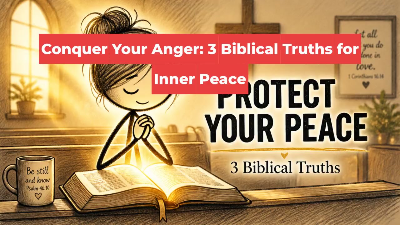 Conquer Your Anger: 3 Biblical Truths for Inner Peace