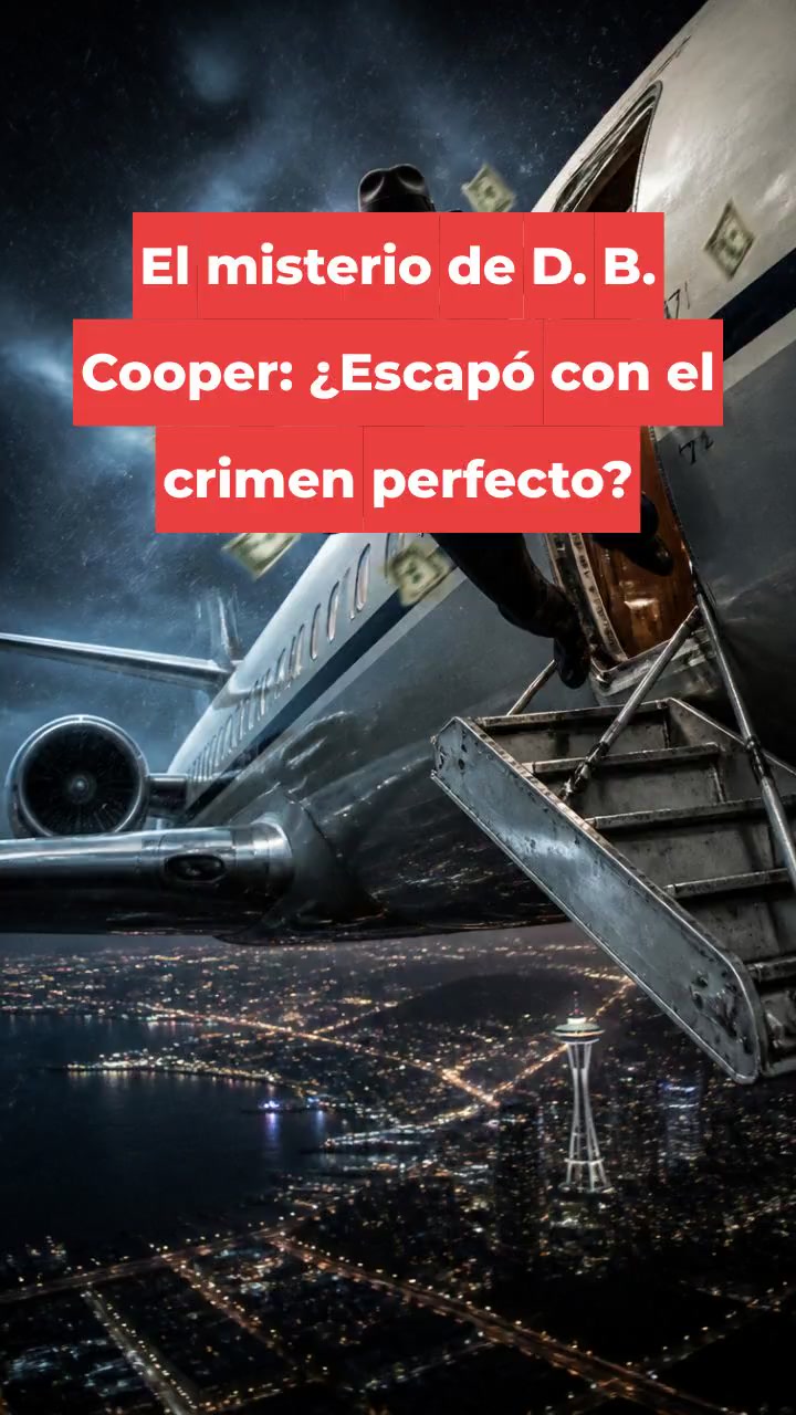 El misterio de D. B. Cooper: ¿Escapó con el crimen perfecto?