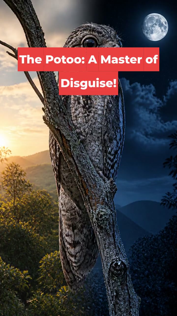 The Potoo: A Master of Disguise!