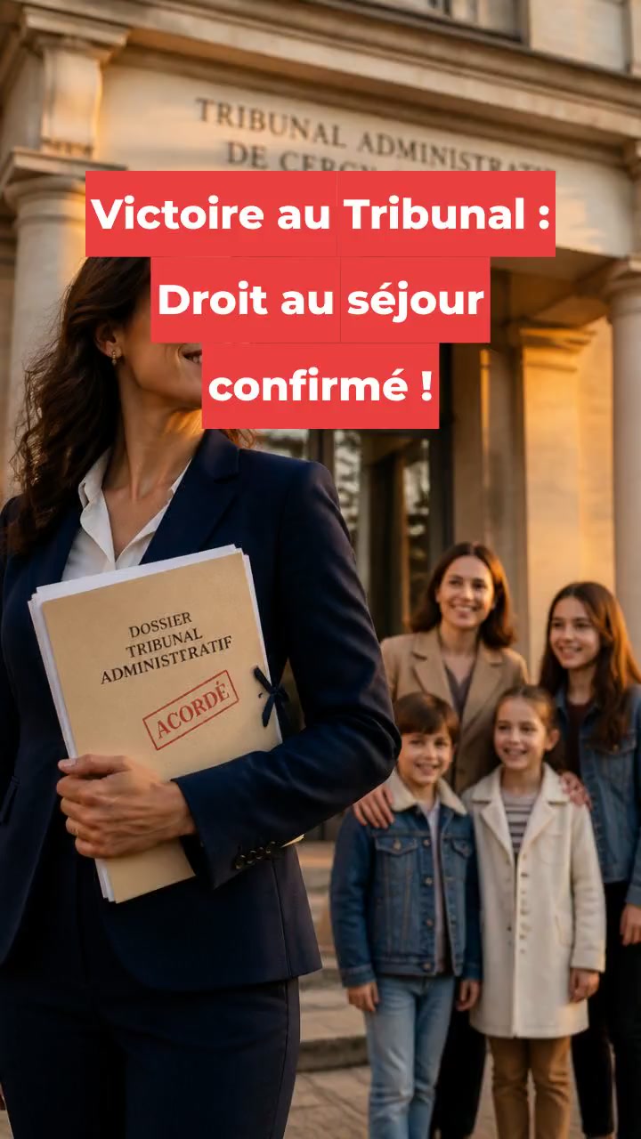 Victoire au Tribunal : Droit au séjour confirmé !