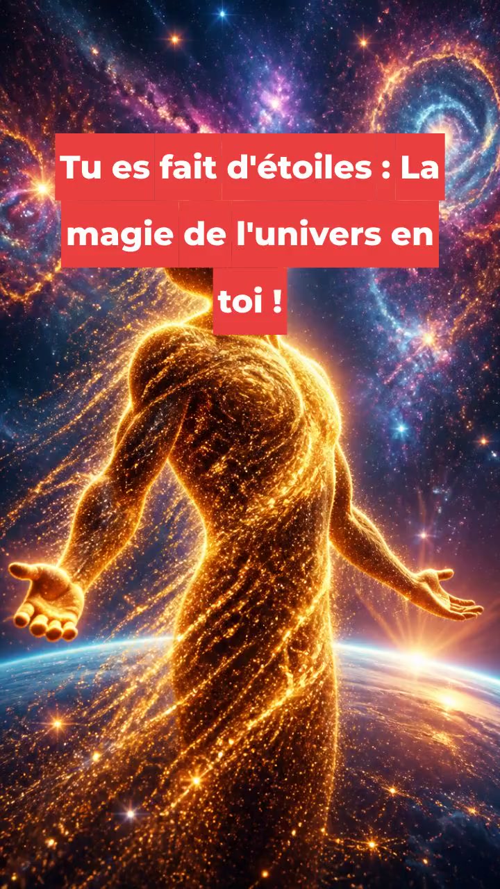 Tu es fait d'étoiles : La magie de l'univers en toi !