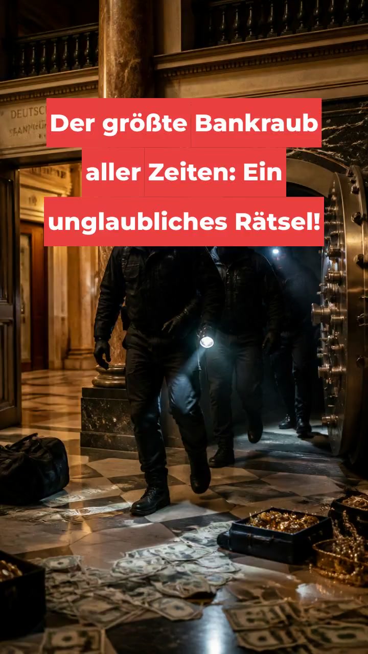 Der größte Bankraub aller Zeiten: Ein unglaubliches Rätsel!
