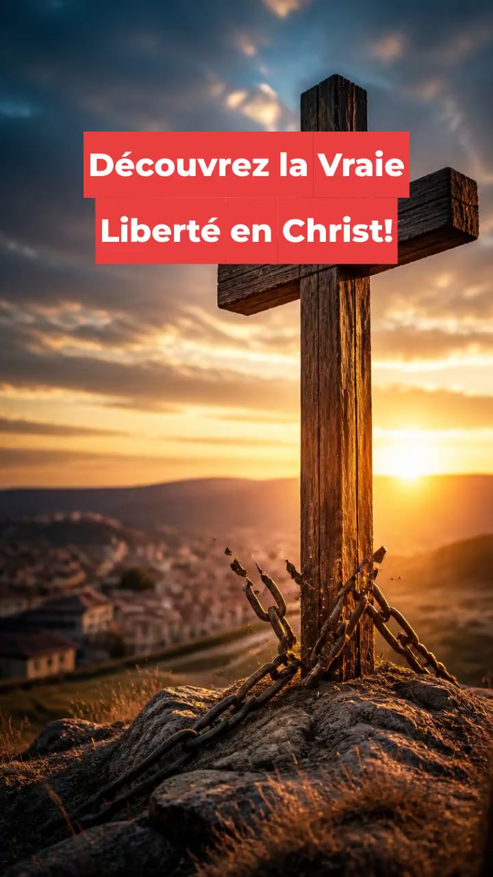 Découvrez la Vraie Liberté en Christ!