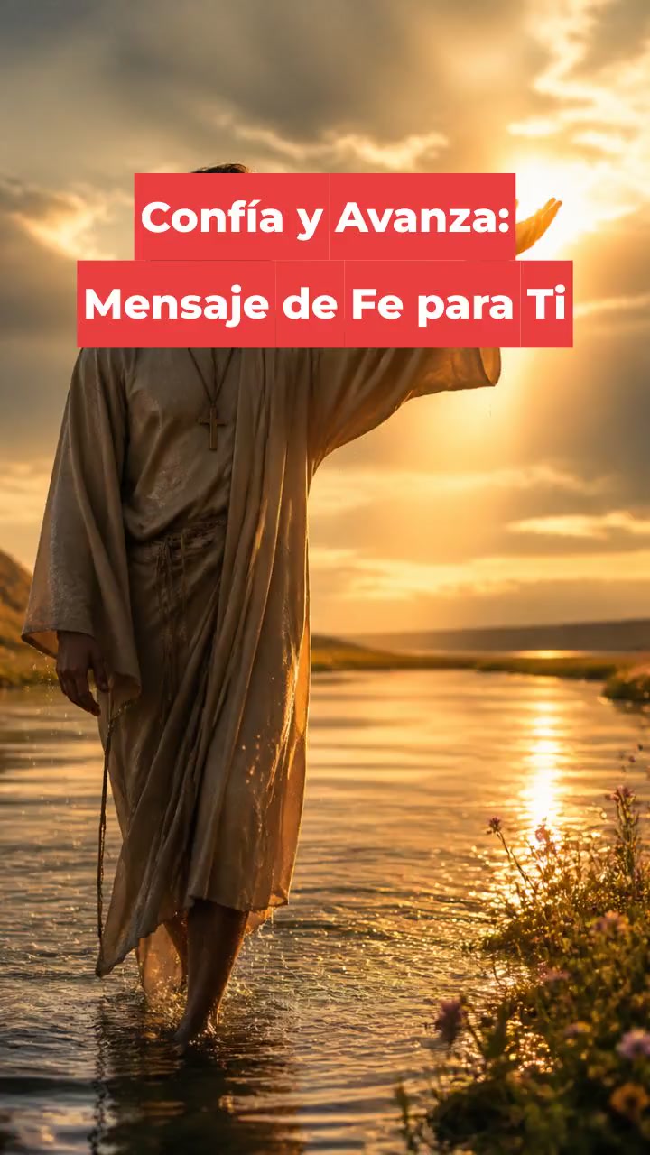 Confía y Avanza: Mensaje de Fe para Ti