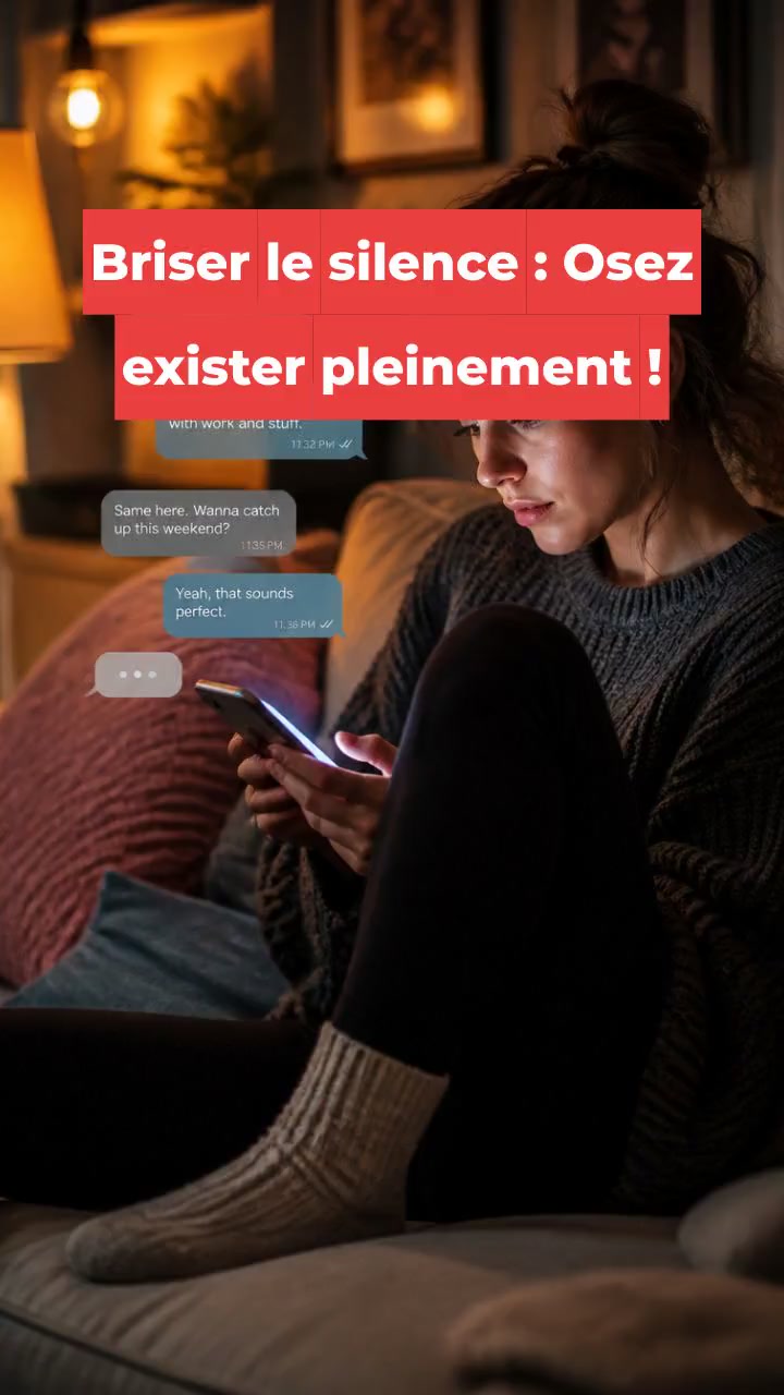 Briser le silence : Osez exister pleinement !