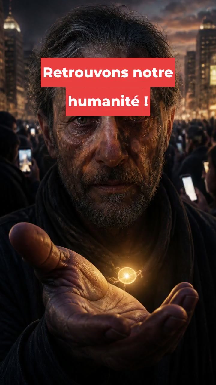 Retrouvons notre humanité !