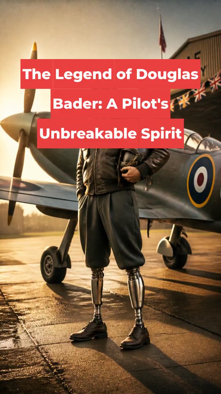 The Legend of Douglas Bader: A Pilot's Unbreakable Spirit