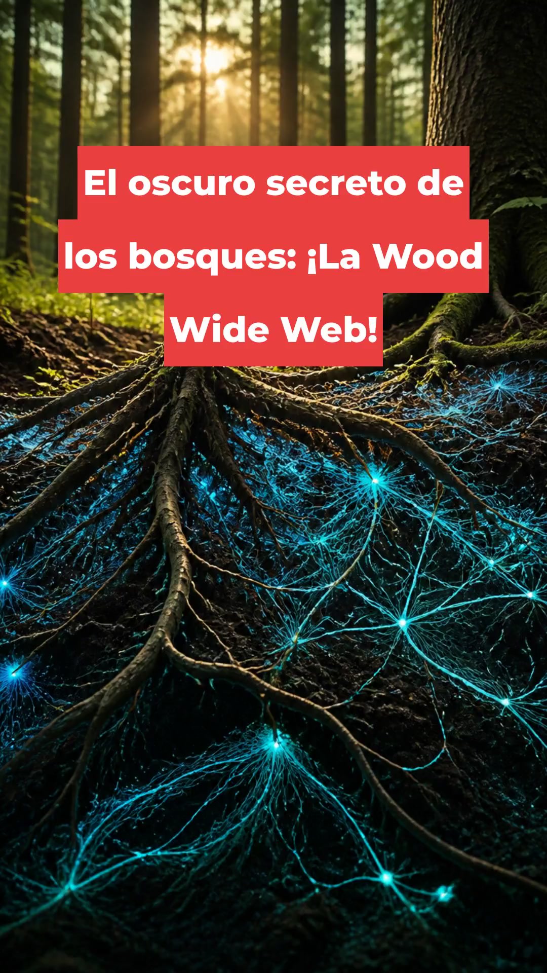 El oscuro secreto de los bosques: ¡La Wood Wide Web!