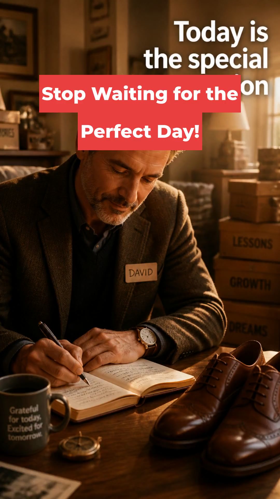Stop Waiting for the Perfect Day!