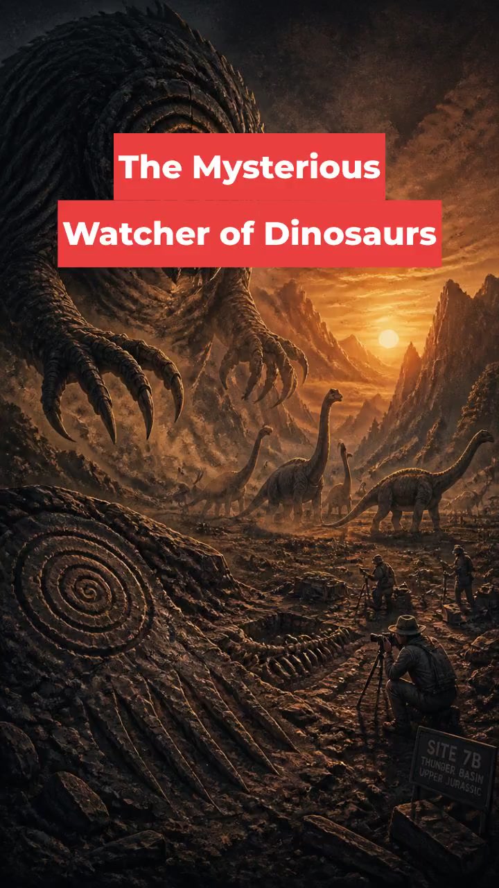 The Mysterious Watcher of Dinosaurs