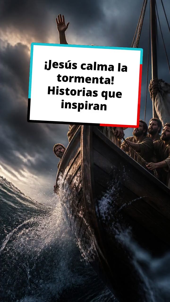¡Jesús calma la tormenta! Historias que inspiran