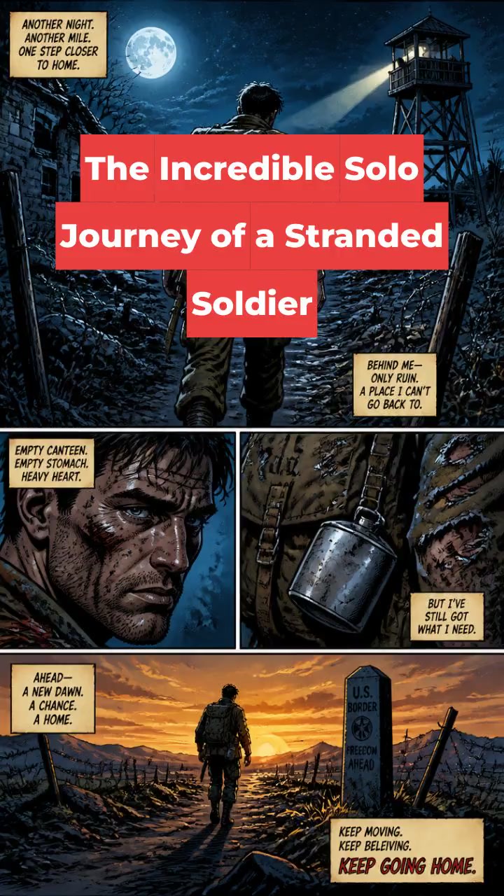 The Incredible Solo Journey of a Stranded Soldier