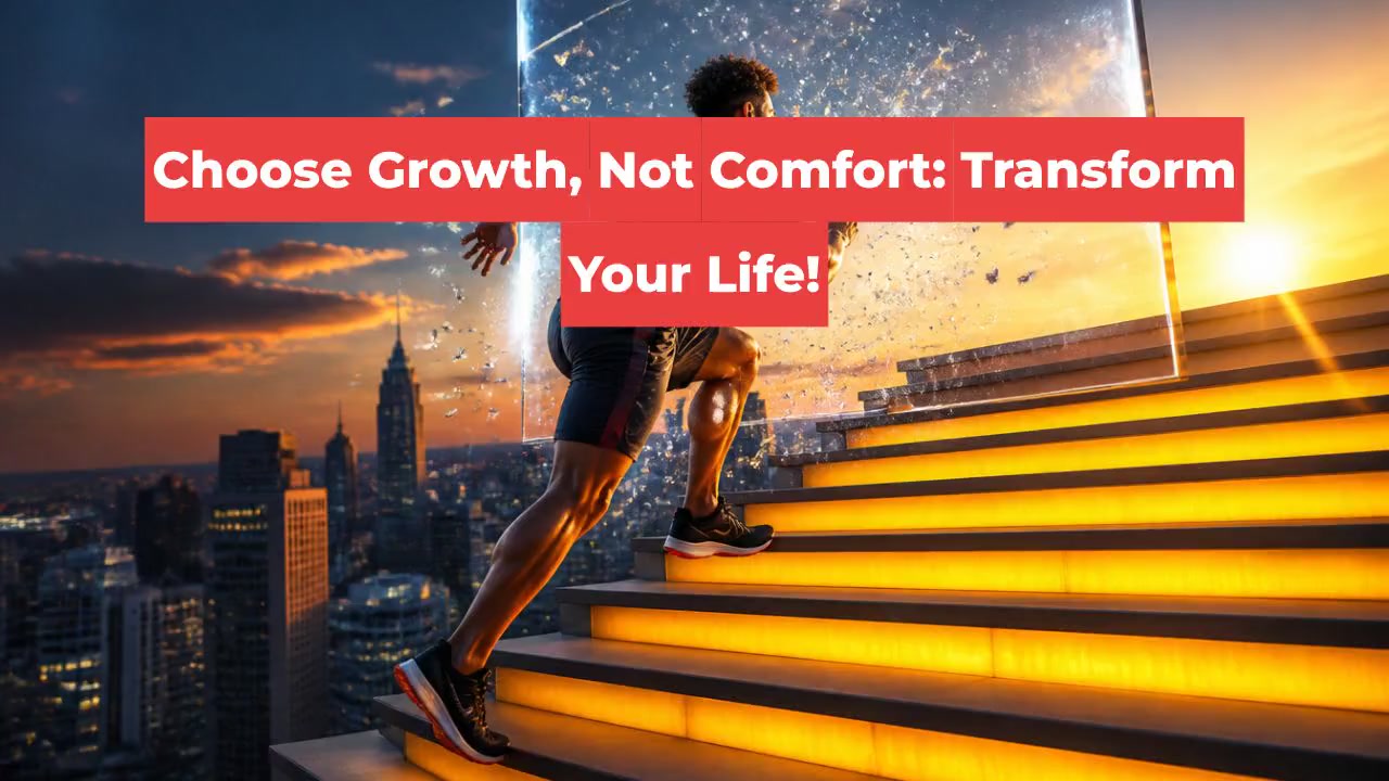 Choose Growth, Not Comfort: Transform Your Life!
