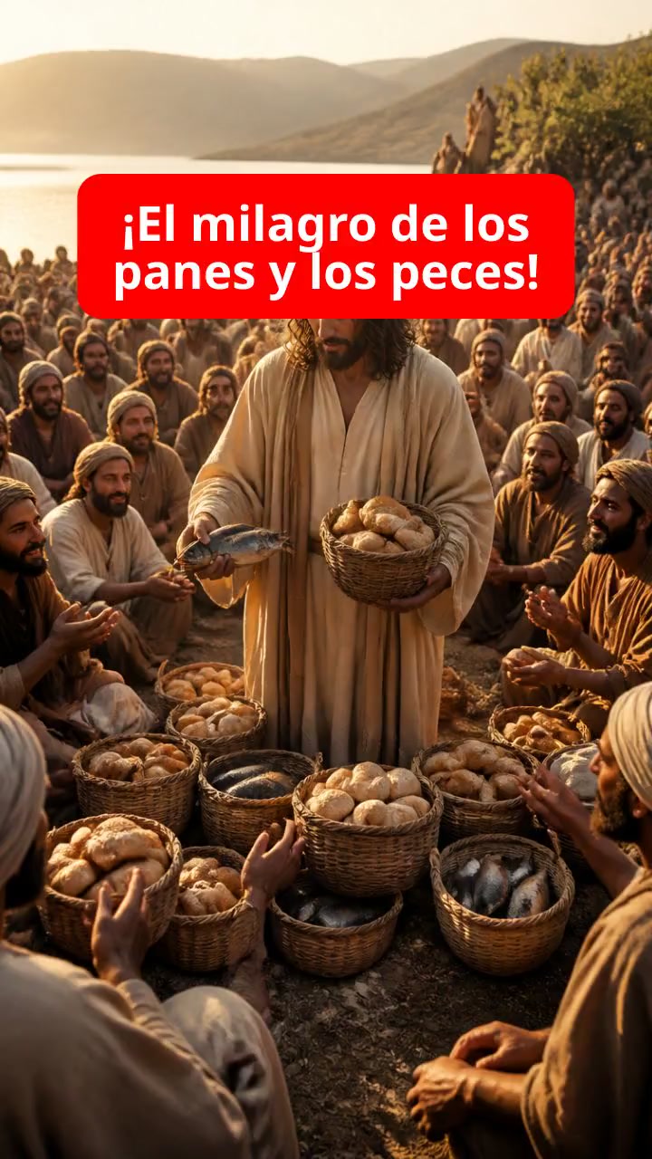 ¡El milagro de los panes y los peces!