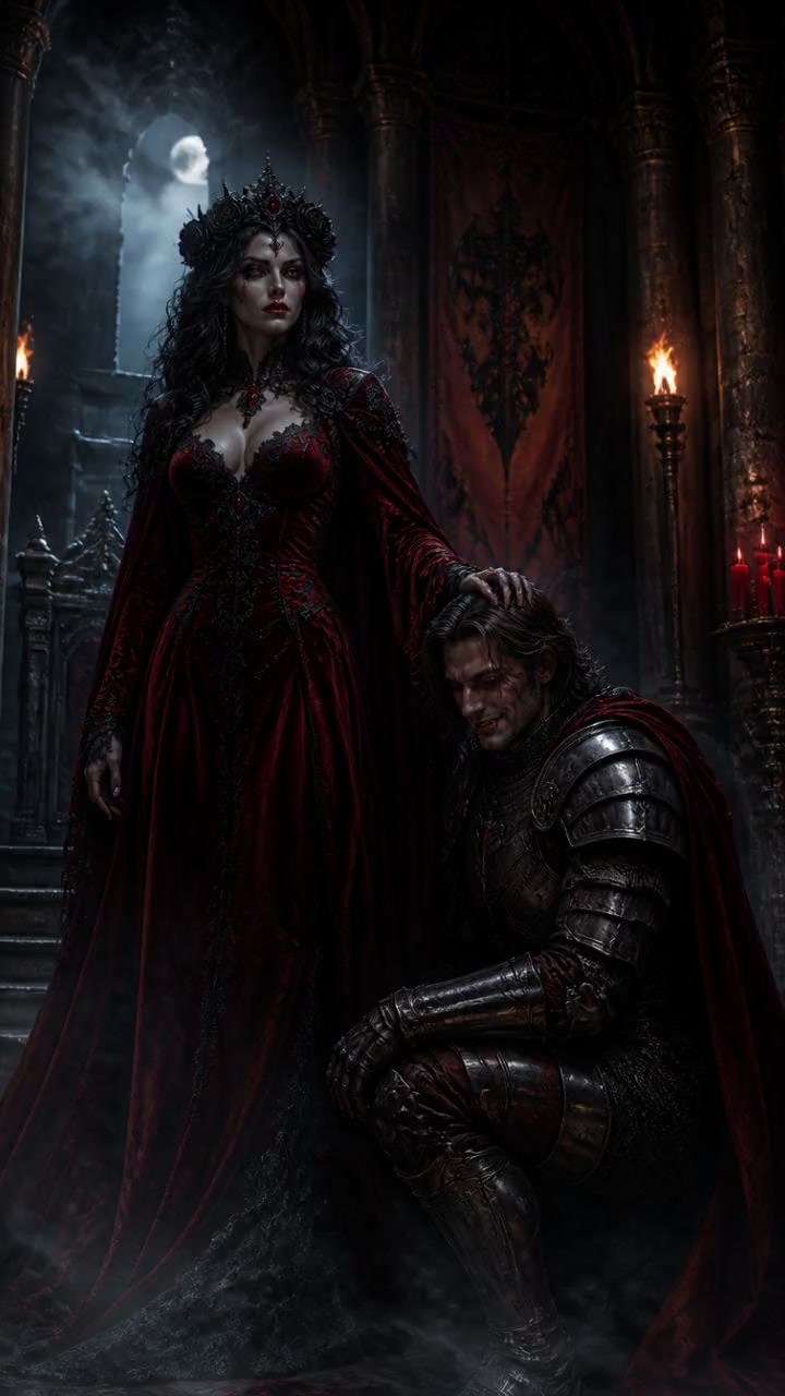 The Alliance of Knight and Vampire Queen