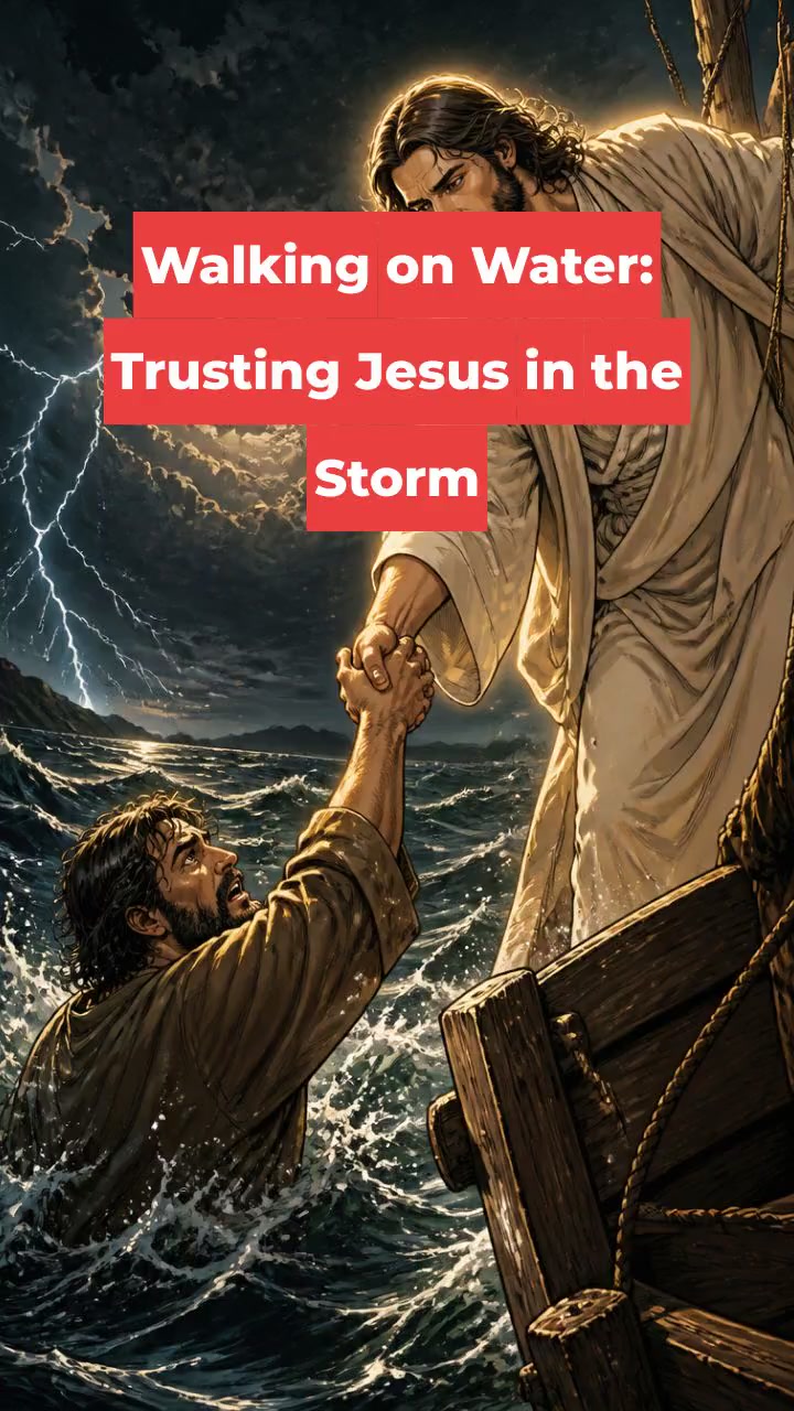 Walking on Water: Trusting Jesus in the Storm