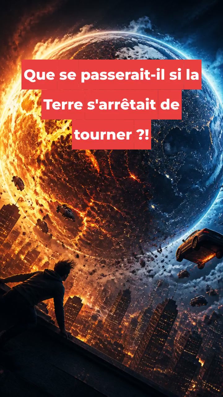 Que se passerait-il si la Terre s'arrêtait de tourner ?!