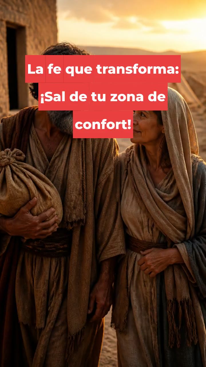 La fe que transforma: ¡Sal de tu zona de confort!