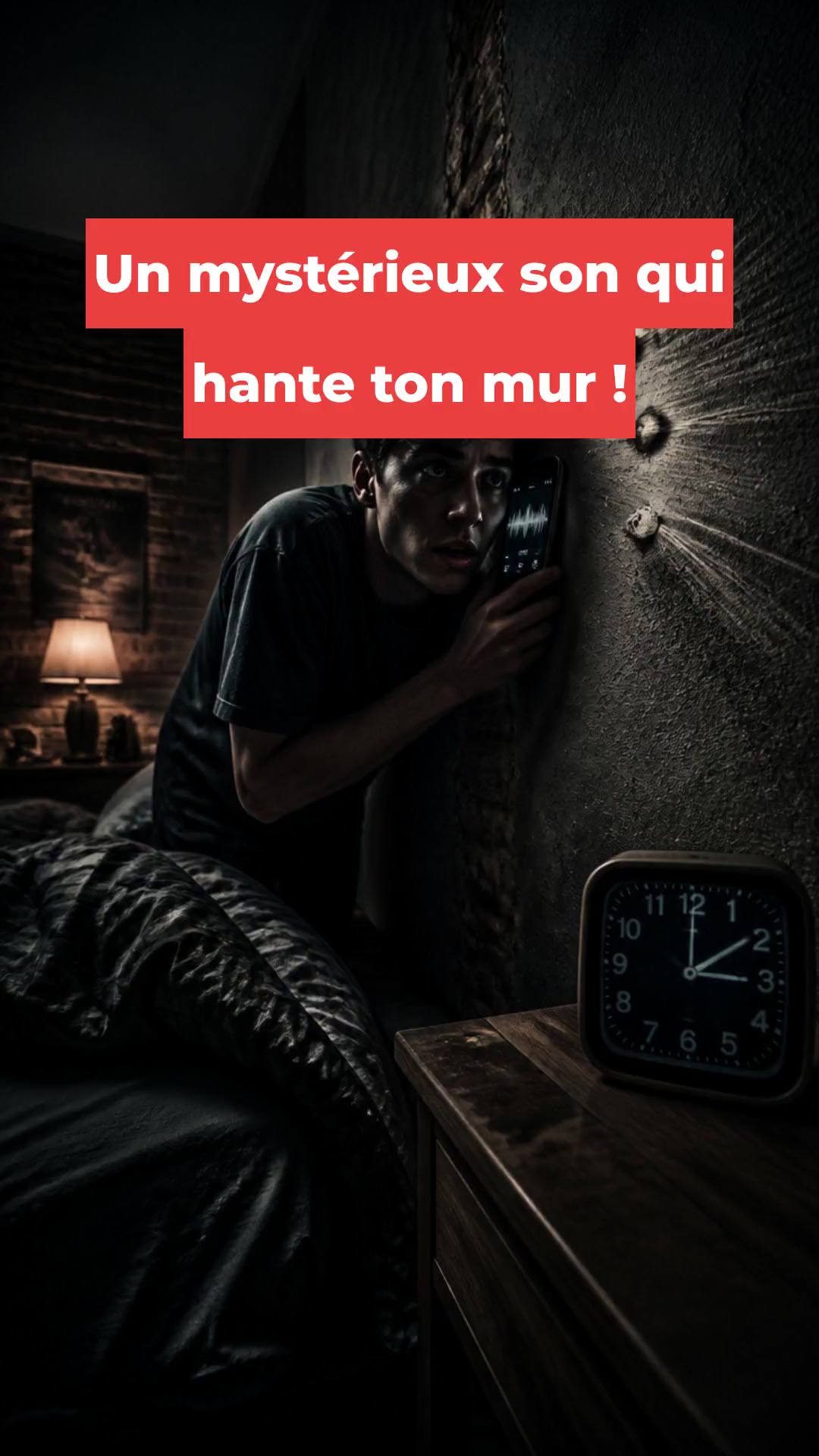 Un mystérieux son qui hante ton mur !