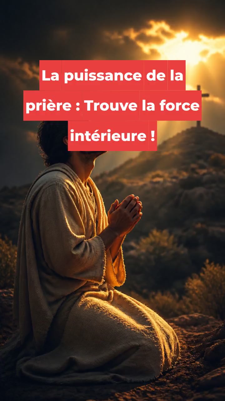La puissance de la prière : Trouve la force intérieure !