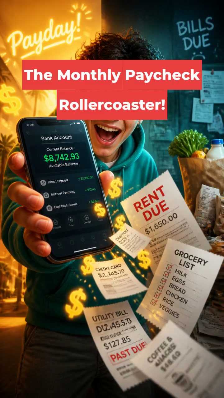 The Monthly Paycheck Rollercoaster!