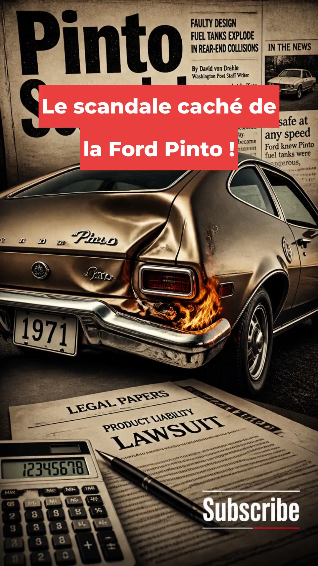 Le scandale caché de la Ford Pinto !