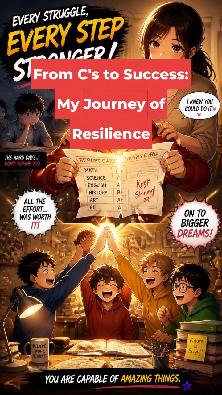 From C's to Success: My Journey of Resilience