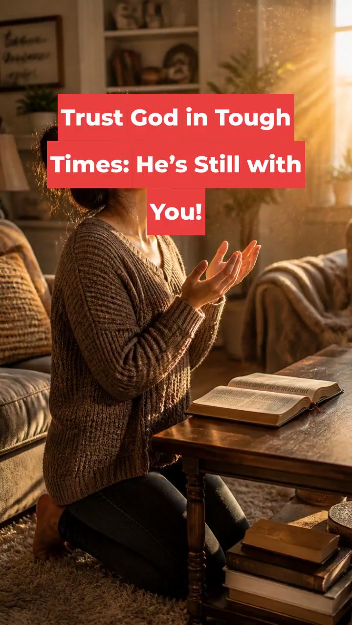 Trust God in Tough Times: He’s Still with You!
