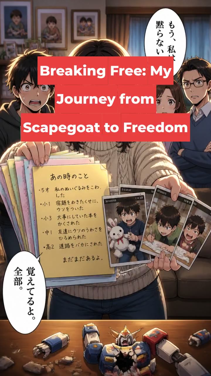 Breaking Free: My Journey from Scapegoat to Freedom