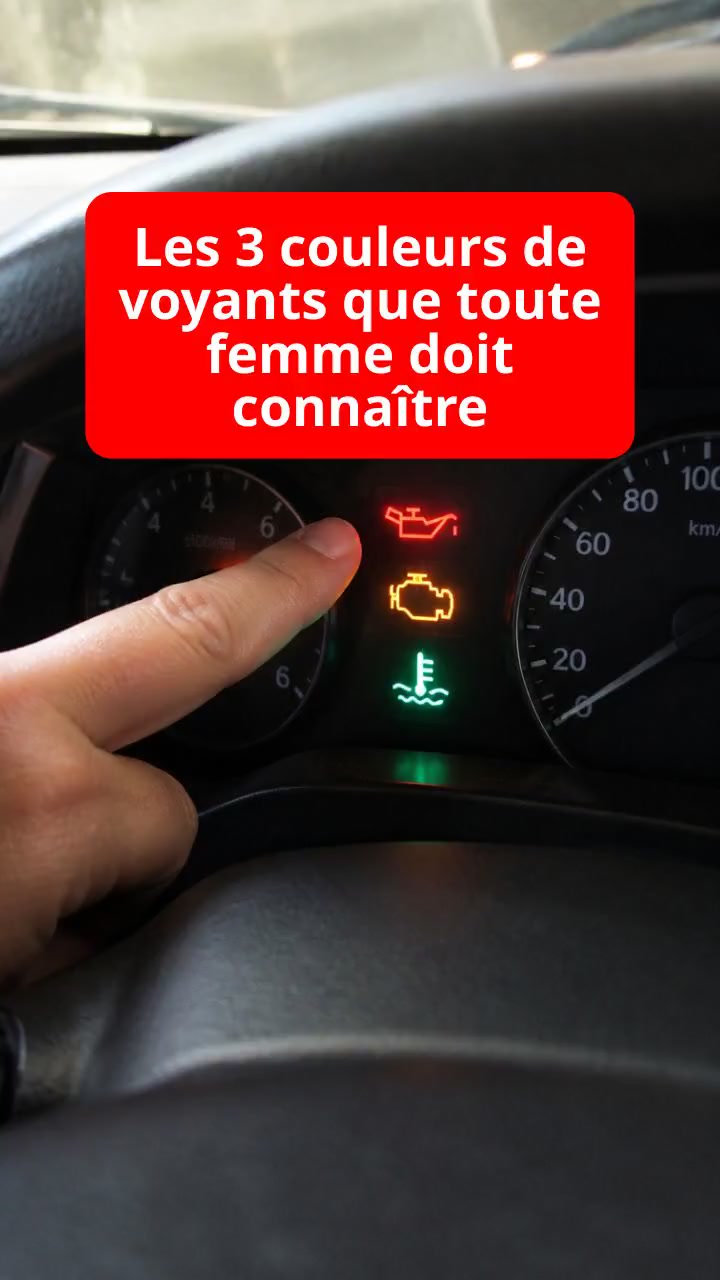 toute Un voyant s'allume sur ton tableau de bord